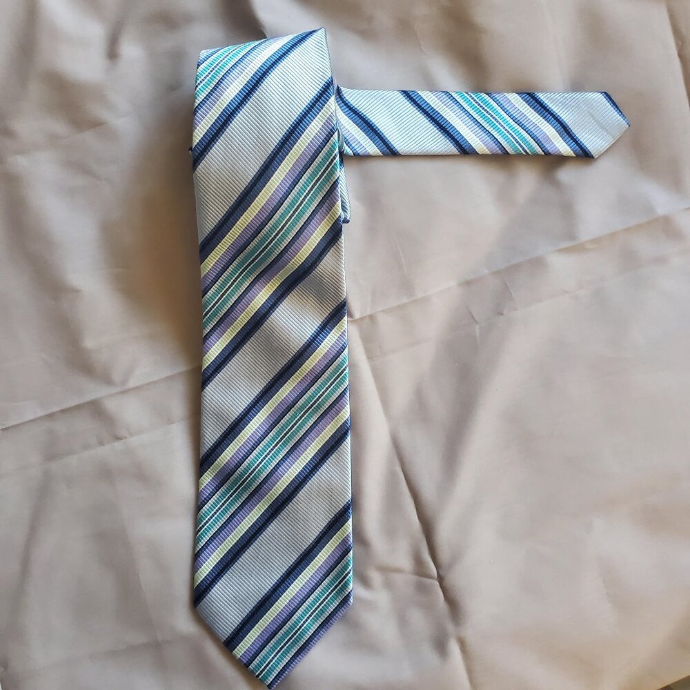 Multi Striped Banana Republic tie